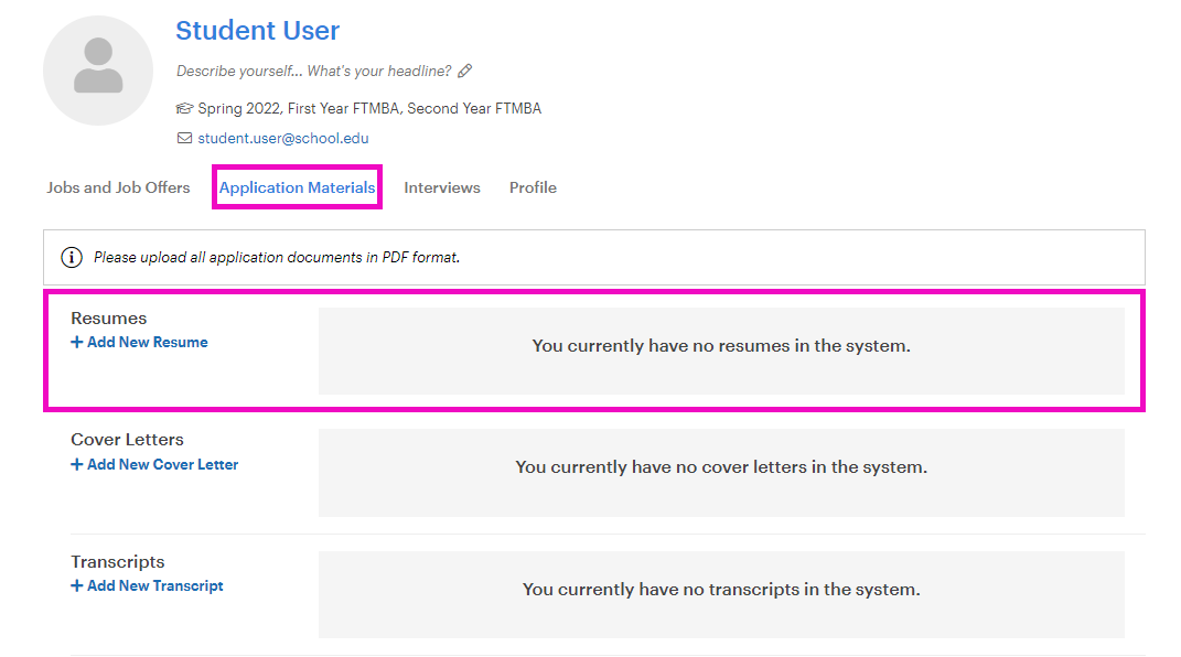 Uploading Resumes Students - 13382260977555